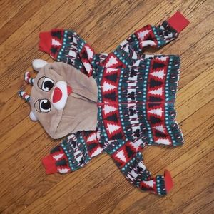 Rudolph onesie